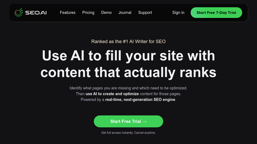 SEO.AI preview