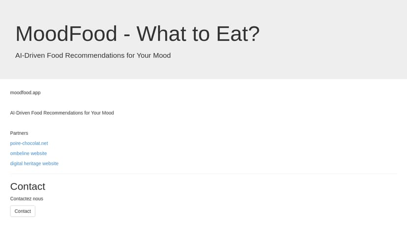 MoodFood preview