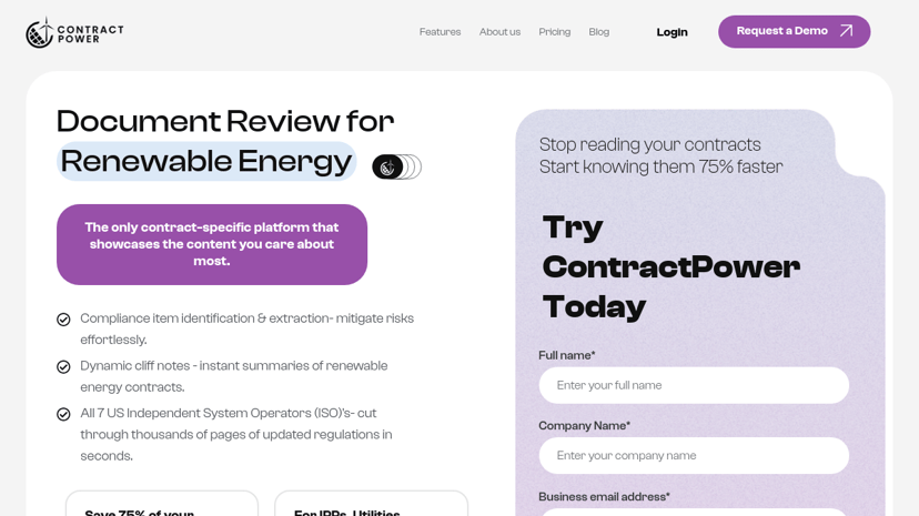 ContractPower preview