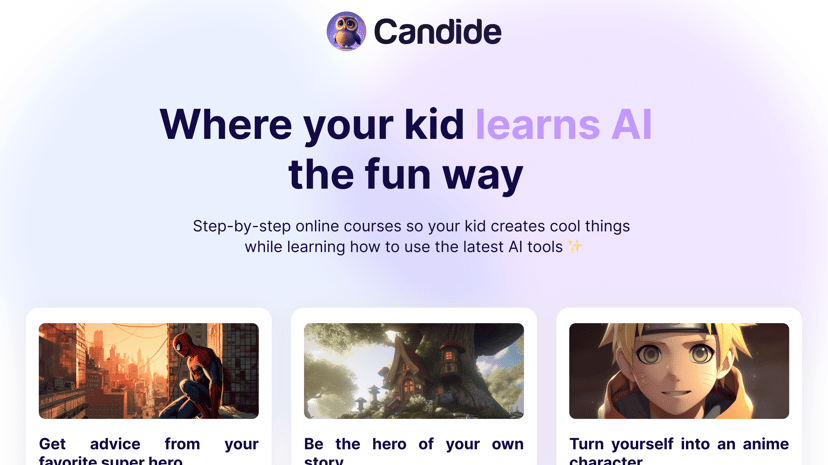 Candide AI preview