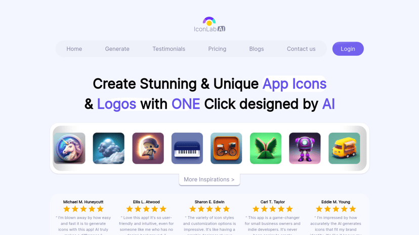 Icon Lab AI preview