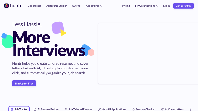 Huntr preview