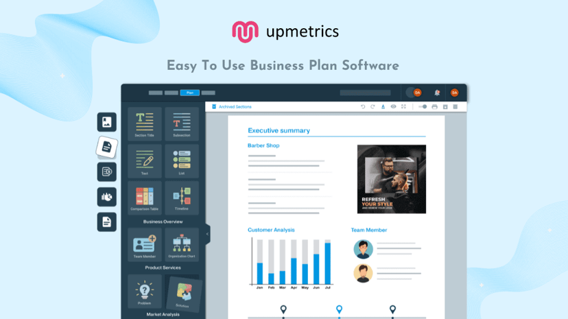Upmetrics preview