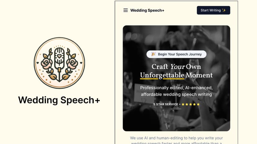 Wedding Speech Plus preview