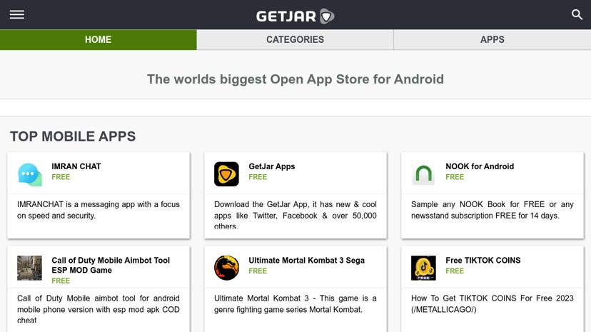GetJar preview