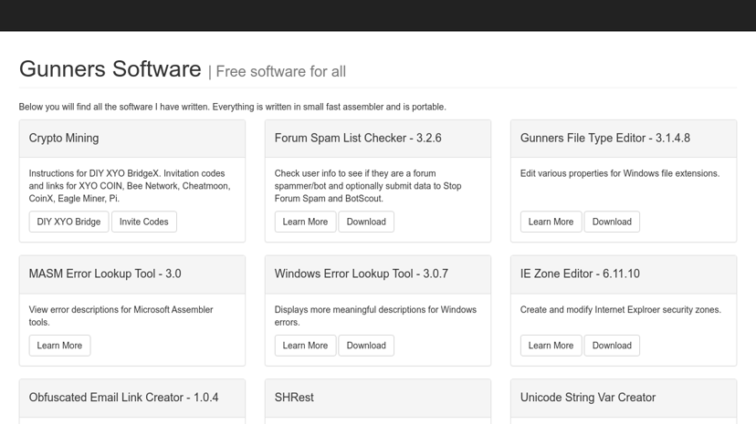 Gunners Software preview