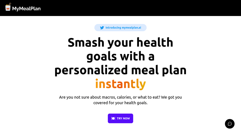 MyMealPlan preview