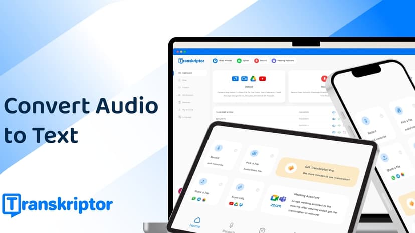 Transkriptor preview