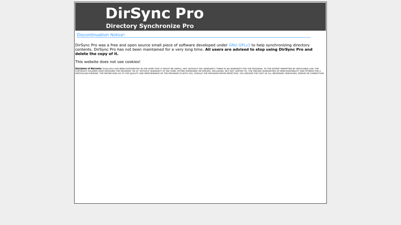 DirSync Pro preview