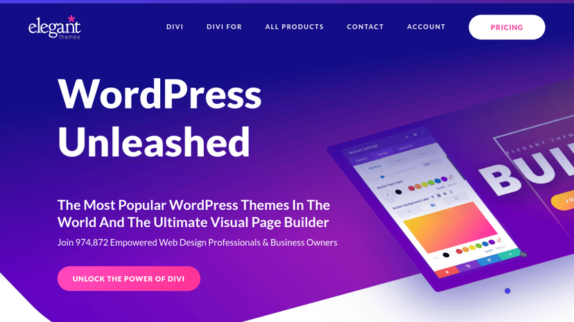 Elegant Themes preview