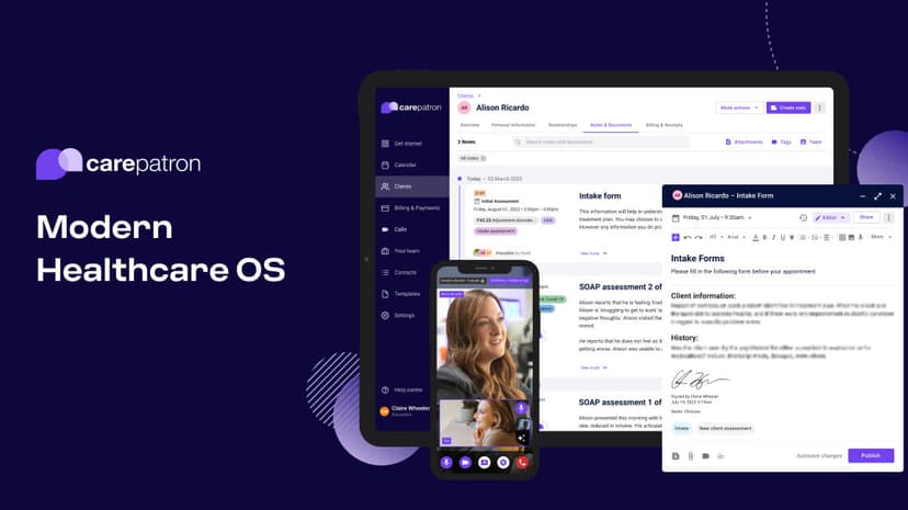 Carepatron preview