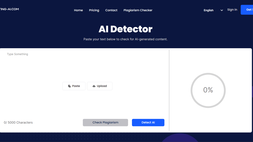 Detecting AI preview