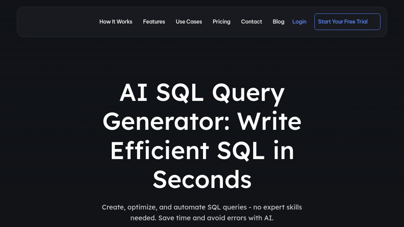 AI2SQL preview