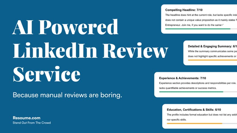 Rate My LinkedIn Profile preview