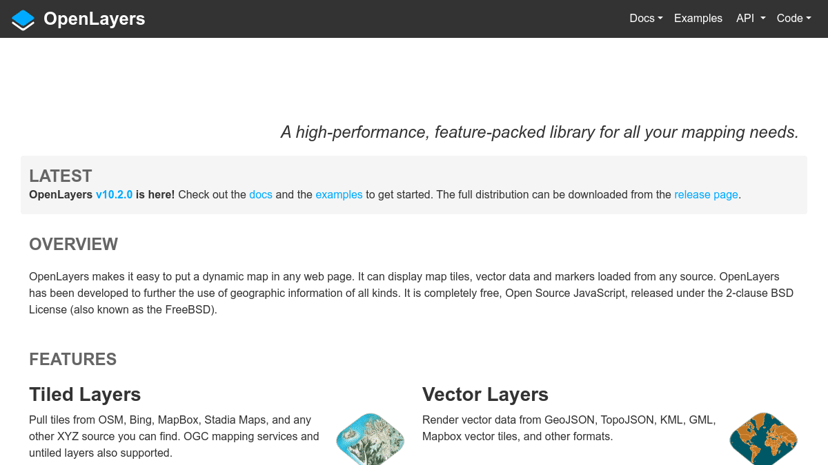 OpenLayers preview