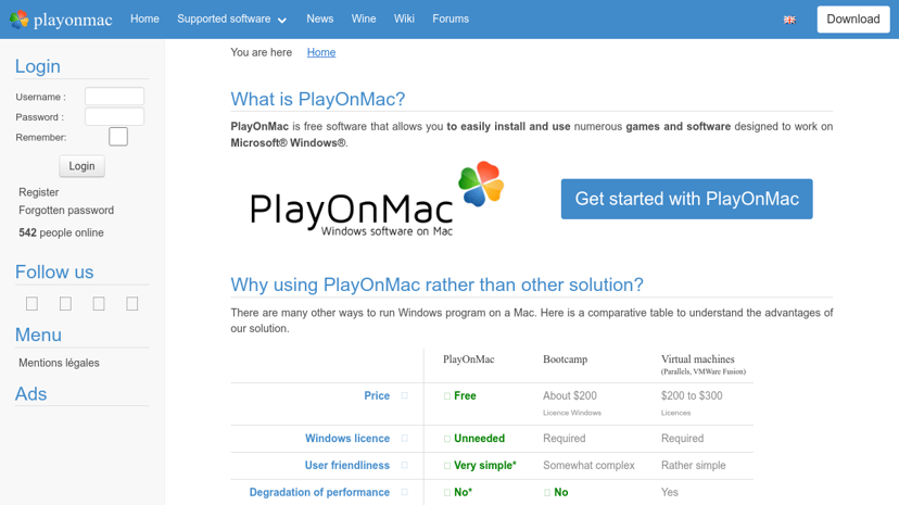 PlayOnMac preview
